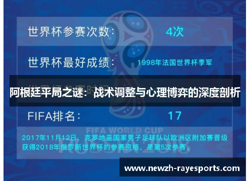 阿根廷平局之谜:战术调整与心理博弈的深度剖析 阿根廷平局之谜:战术调整与心理博弈的深度剖析
